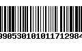 Código de Barras 990530101011712984