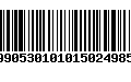 Código de Barras 990530101015024985