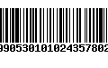 Código de Barras 990530101024357802