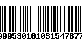 Código de Barras 990530101031547877