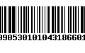 Código de Barras 990530101043186601