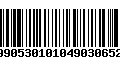 Código de Barras 990530101049030652