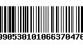 Código de Barras 990530101066370476