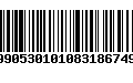 Código de Barras 990530101083186749