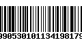 Código de Barras 990530101134198179