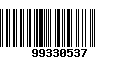 Código de Barras 99330537