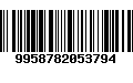 Código de Barras 9958782053794