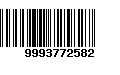 Código de Barras 9993772582