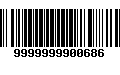 Código de Barras 9999999900686